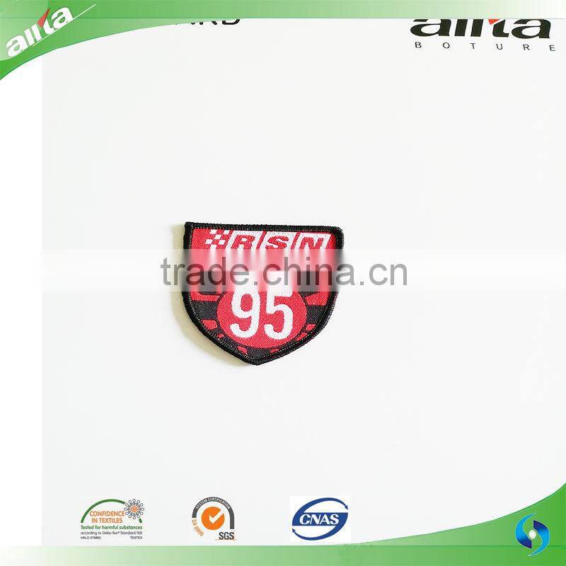 China Factory Custom Iron-on Woven Patch