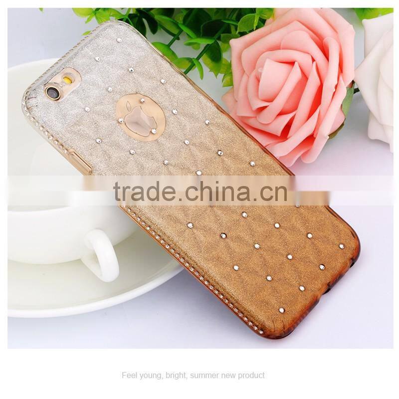 Wholesale phone cover glitter phone case for iphone6 plus
