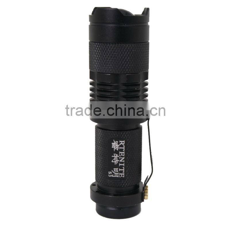 China Supfire S3 Multi-function rechargeable mini uv torch machine