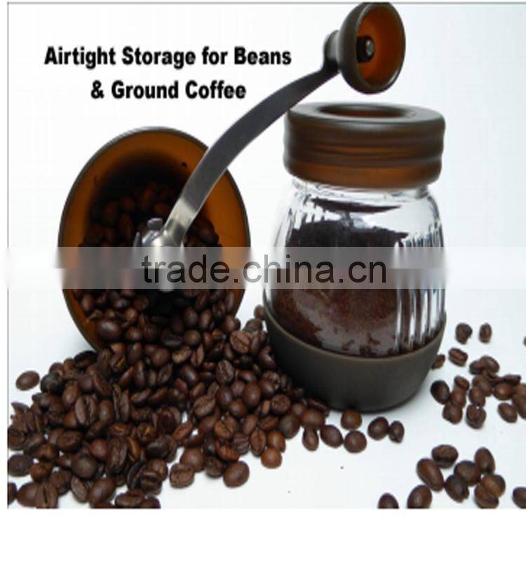 NT-CG01 & NT-CG02 Premium Burr 100g Capacity Manual Mill Coffee Grinder