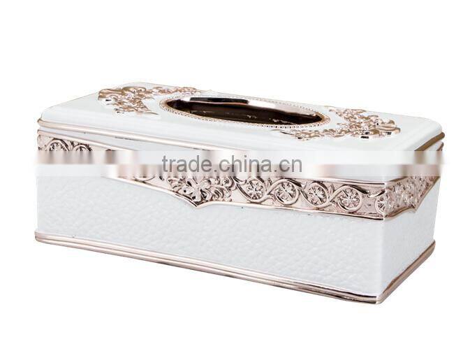 Hot sale leather facial tissue box for sale