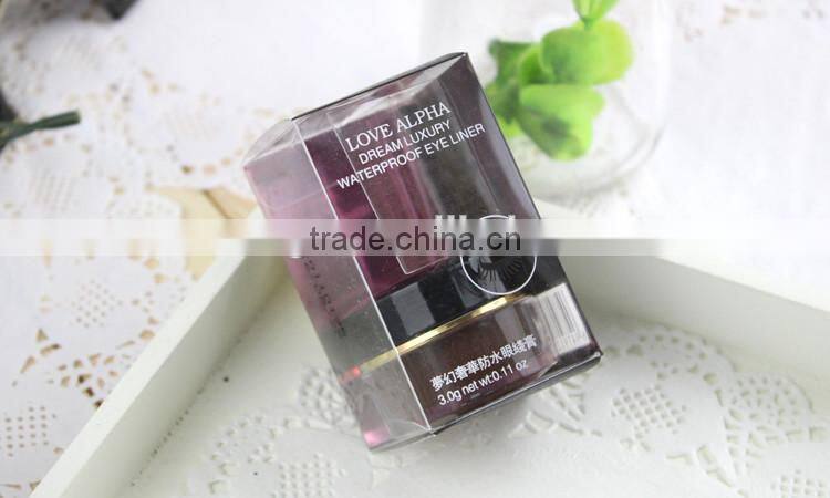 Love Alpha Dream Luxury waterproof eye liner 4 colors gel eyeliner new style eye liner