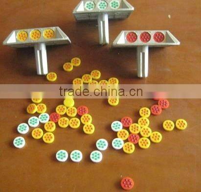 RSG lowest price road reflector/ 7 glass beads panel/plastic reflectors