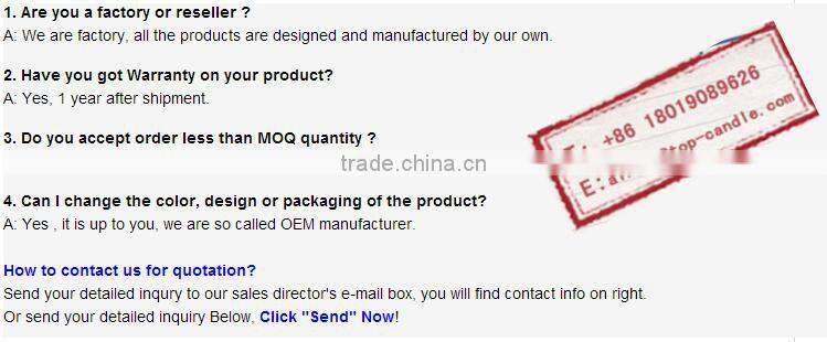 Luxury scented fireworks roman candles in yankee glass jar