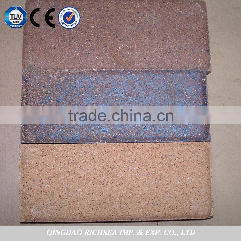 High temperature sintered refractory brick
