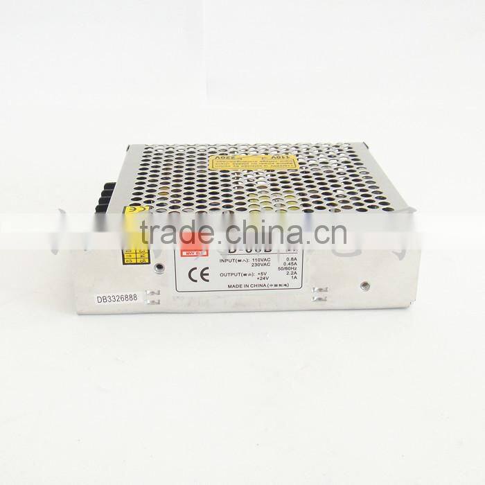 high voltage ferrite transformer 30w 5v/12v 24v dual switching power supply