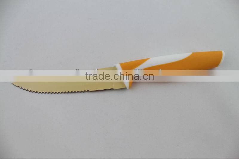 6PCS Color Steak Knives