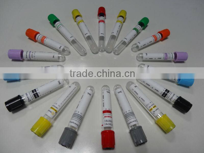vacuum blood collection tube/Gel&Clot activator tube/yellow tube with CE&ISO