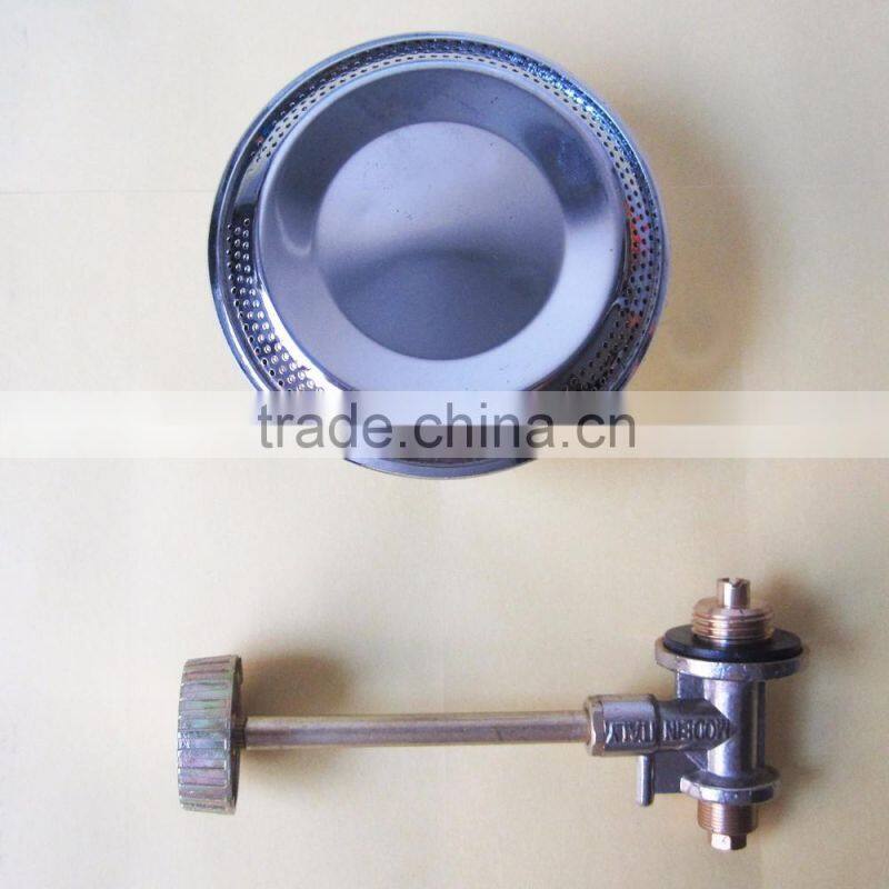 High Quality LPG Gas Cooktop Portable Iron Gas Burner with Brass Valve X13981