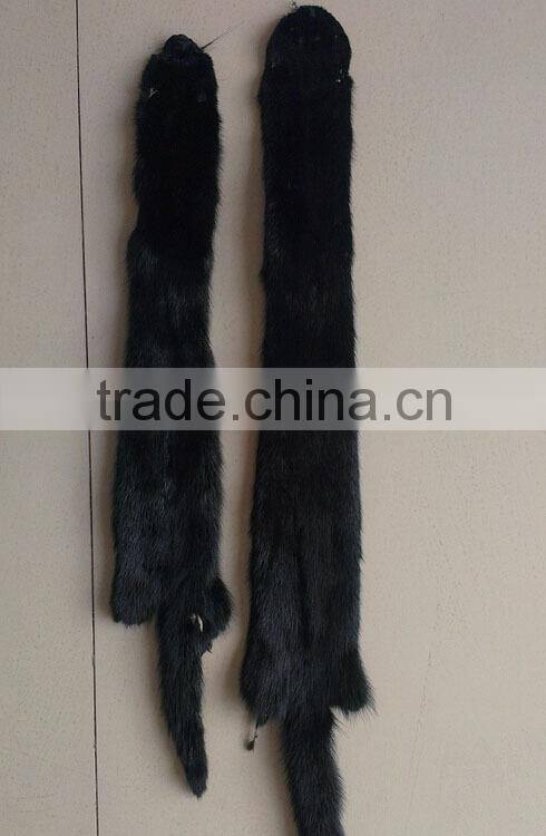 Factory Direct Supply 100% Real Mink Fur Whole Skin Male and Female