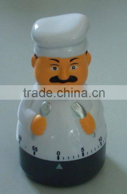 China supplier ROHS mechanical kitchen penguin shape Timer