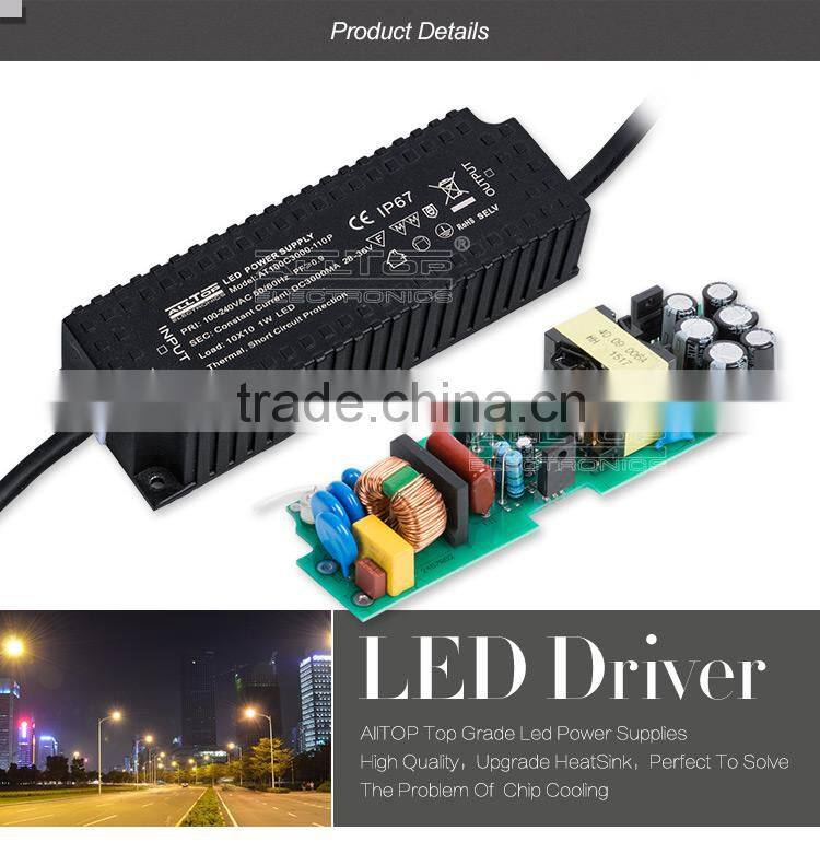 IP66 Waterproof constant current 3000mA 36v 100w led driver