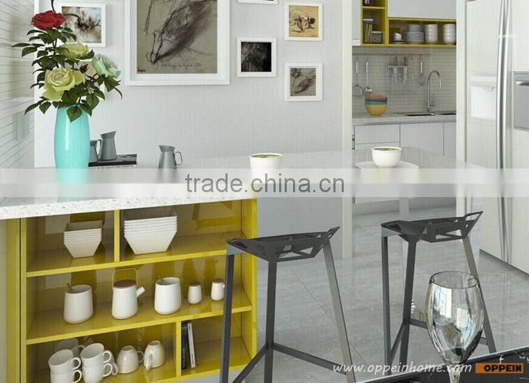 Burma Project High Quality Modern High Gloss White Acrylic Kitchen Cabinet