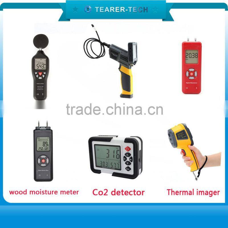 LCD Display Digital Wood Moisture Meter for Wood, Sheetrock, Carpets TL-700