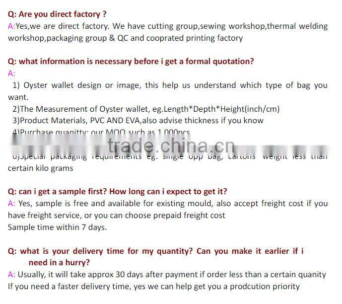 Sewing on Black ID Card Holder on the Cloth