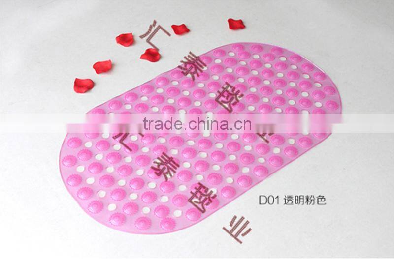fashion pvc bathmat for bathroom floor