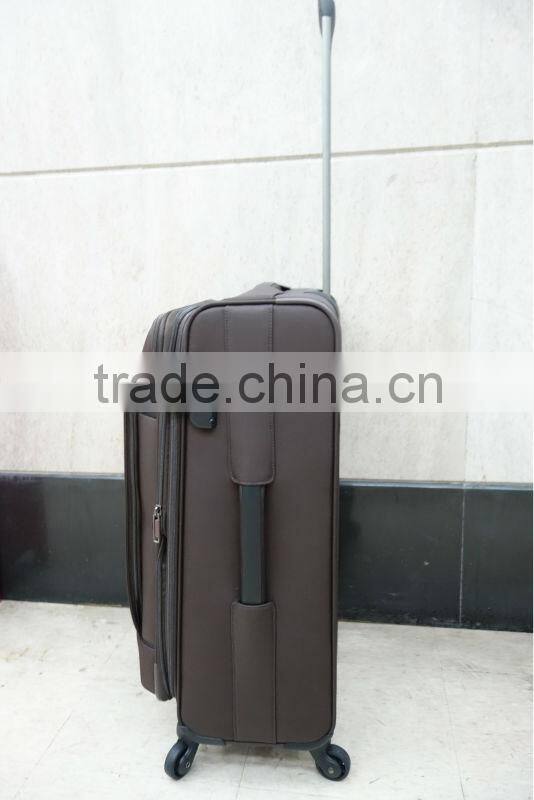 top quality polyester travel luggage set