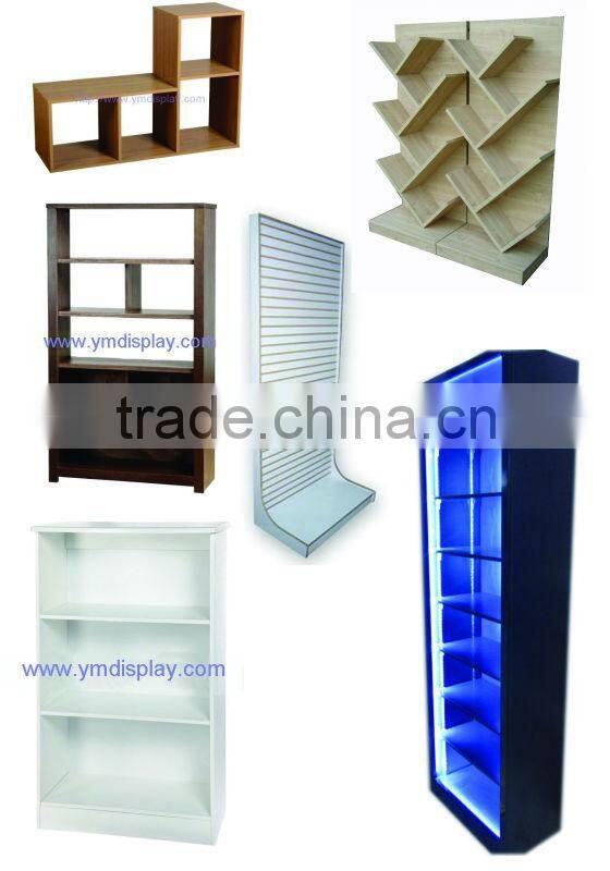 Wooden Display Stand with LED -- show case with LED light