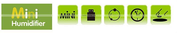 USB portable air ultrasonic humidifier . Car USB Humidifier