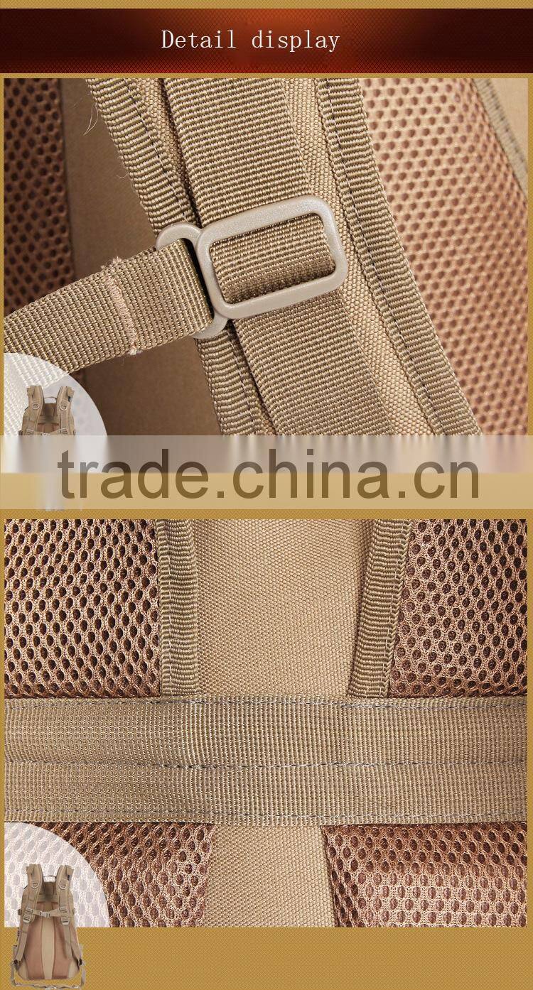 2016 Large capacity camouflage military backpack for outdoor activities