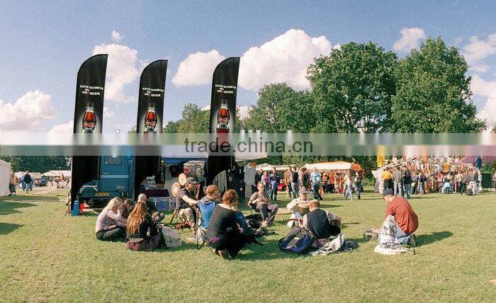 Promotional Full Color Backdrop Advertising Flag Display Banner