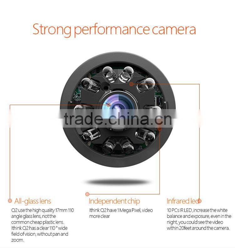 Ithink Brand 1.0 megapixel CMOS HD 720P smart mini wifi camera
