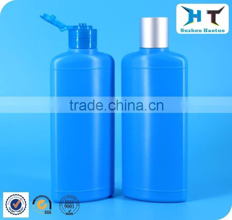 Empty plastic shampoo bottle 200ml