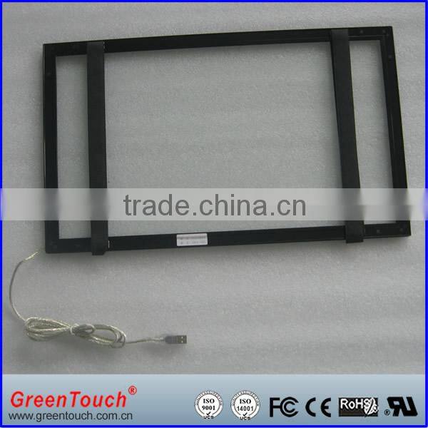 GreenTouch 32inch infrared touch screen frame ,ir screen touch display overlay kit