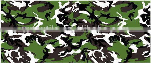 100% polyester taffeta green camo fabric for tent