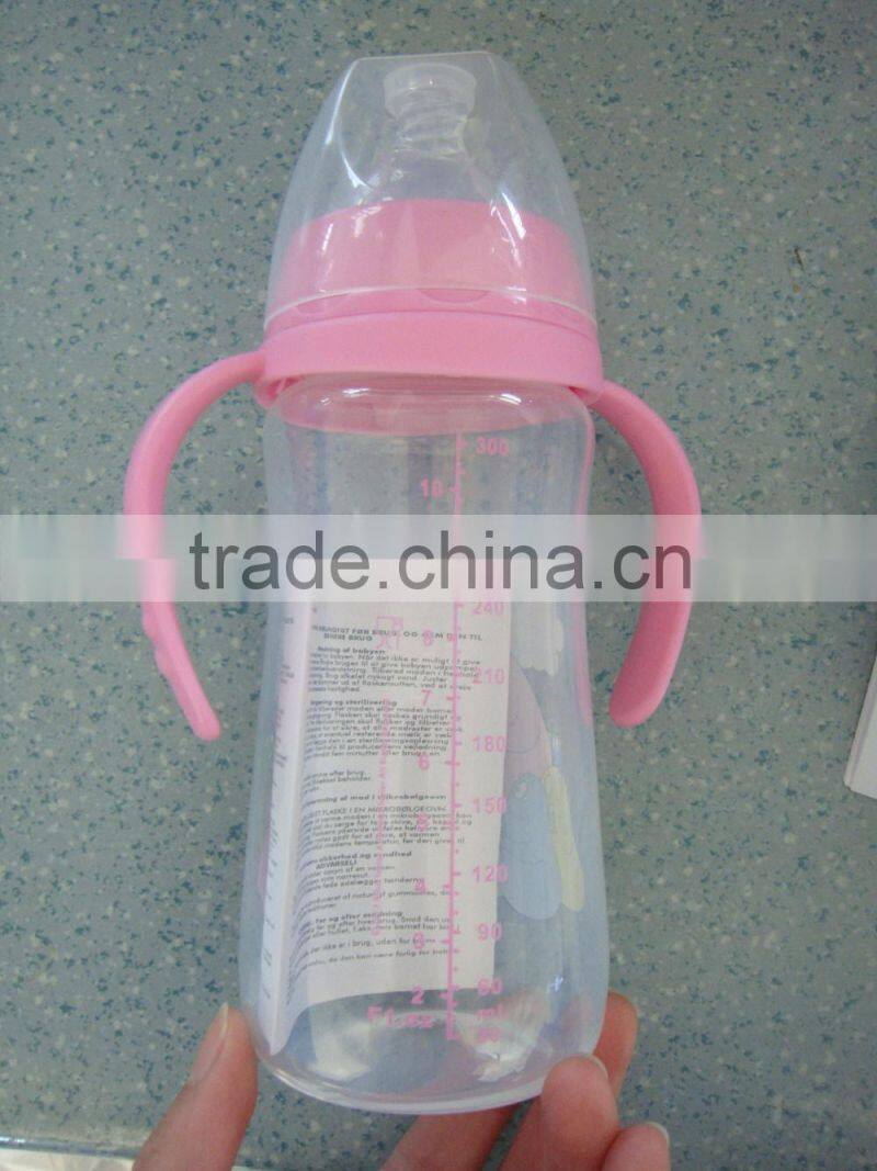 300ML wide neck pp baby feeding bottle manufacturer