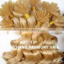 BEST popular blonde nail tip curly hair extensions