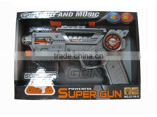 New toys B/O Toys Gun with light and music for kids electronic gun
