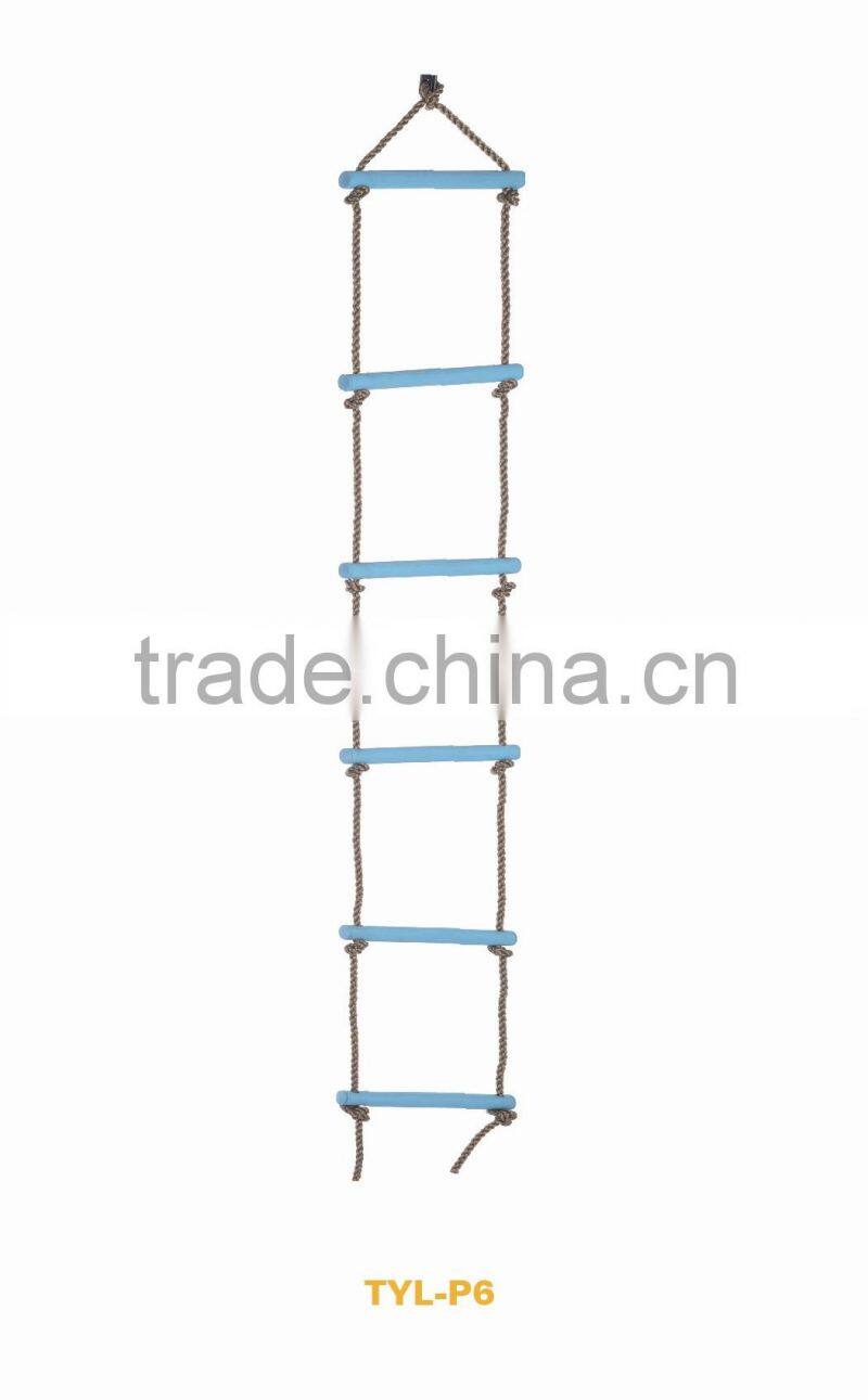 Garden Rope Ladder with Plastic Rungs