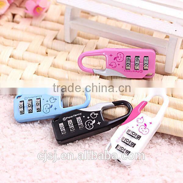 New Trendy Practical and Safety 3-digit craft combination lock