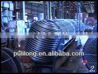 Oil tank suction heater/heat exchanger