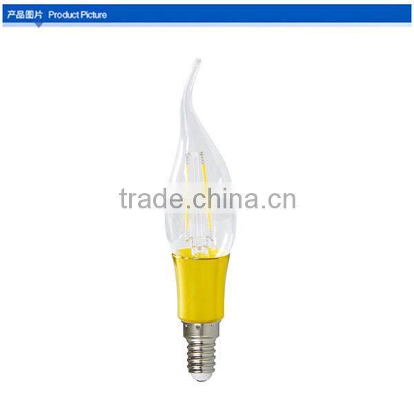 2015 modern design glass filament lamps