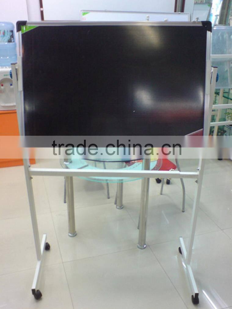 Chalk blackboard whiteboard with easel stand