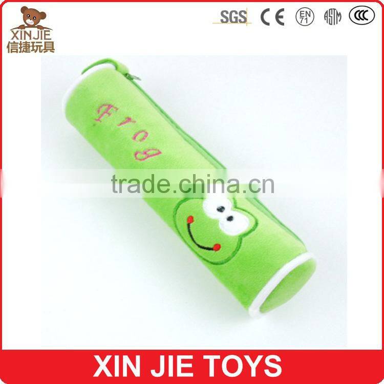 CE standard kids plush pencil bag