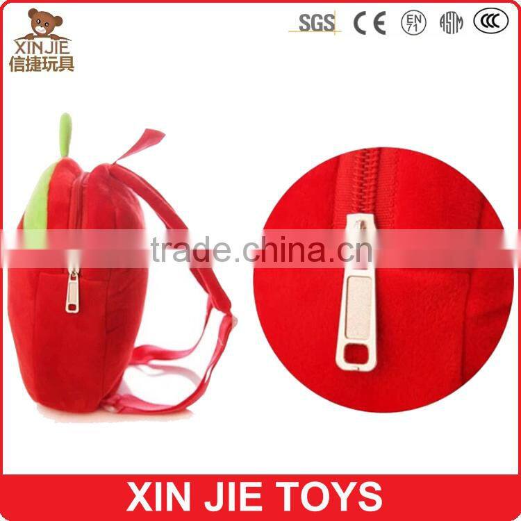 plush deer backpack good quality animal shape backpack custom kids plush animal backpack