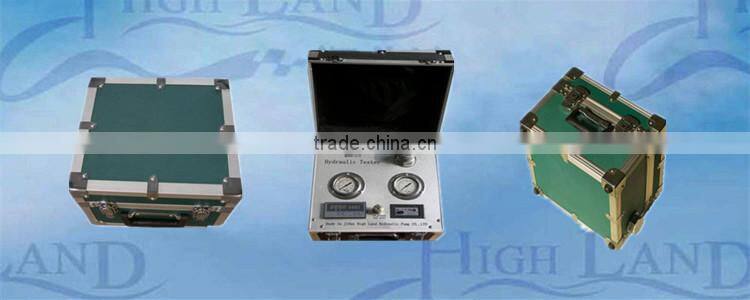 Portalbe and digital hydraulic valve tester for hydraulic repair factory