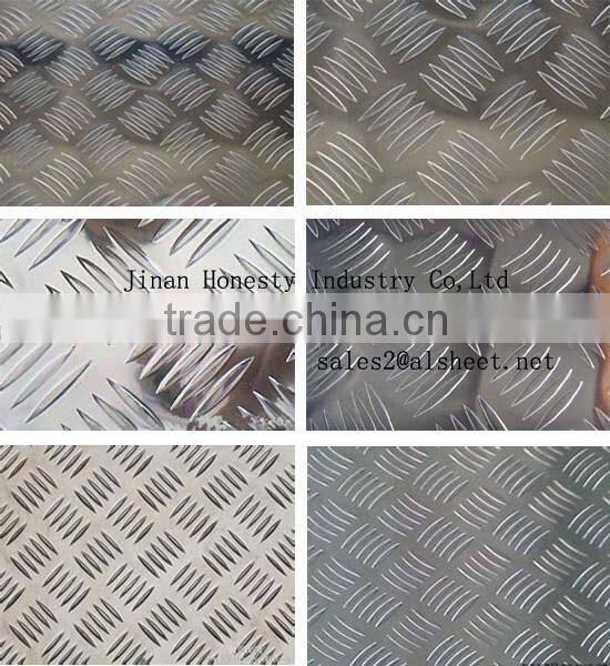 High quality Alloy 5754 5083 O H32 H34 five bar aluminum plate for stairs