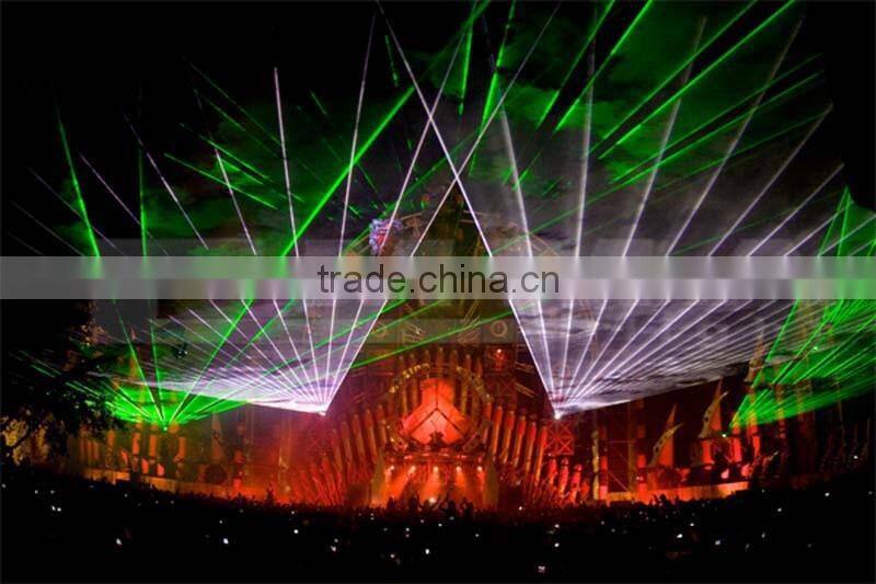 5w 10w RGB laser system with a professional ILDA interface +LCD touch screen laser machine