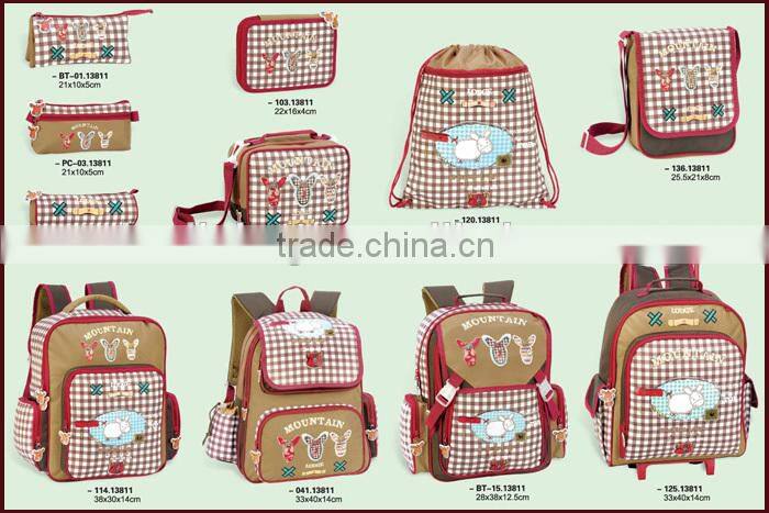 600D Fabric School Shoulder Strap GYM Bag