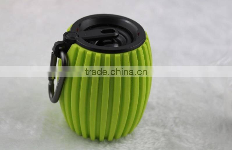 new design mini bluetooth speaker with TF card in grenades shape
