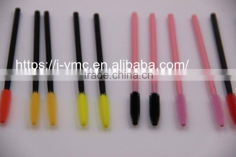 Disposable Multi-colored, multi-shape Mascara Brush with Eyelash Mascara Wand Brush