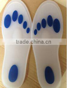 New Dual Density Full Length Silicone Healthy Shoe Insoles Support Medical Metatarsal Pad, foot care tool