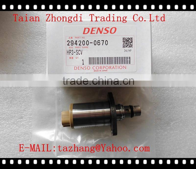 denso original SCV Pressure Control Valve 294200-0670 For I*suzu 6HK1 Diesel Engines made in japan