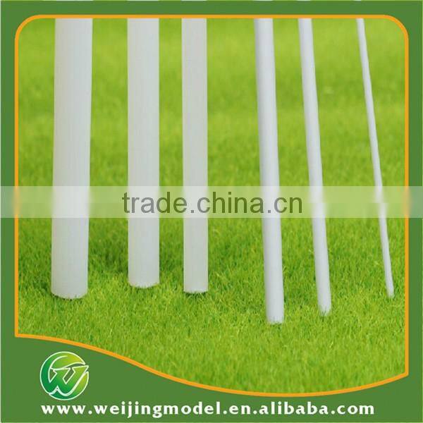 white plastic model rod rod model scale rod model ABS rod model 0.5mm