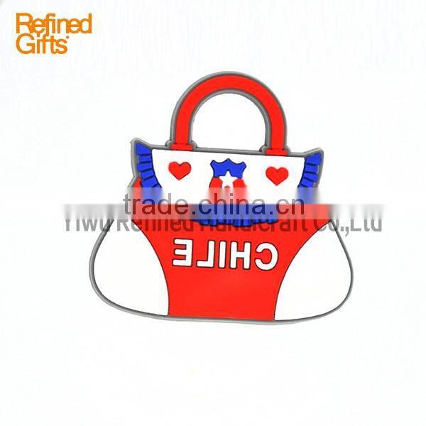 Bag PVC Rubber Soft Mini Fridge Magnets Lovely promotion gifts