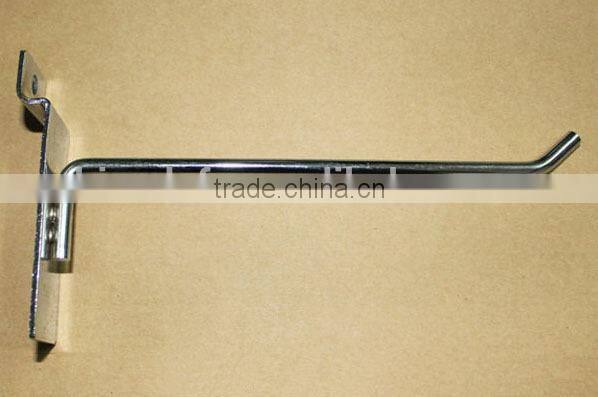 Small Black high quality metal hooks slatwall hanging display hooks